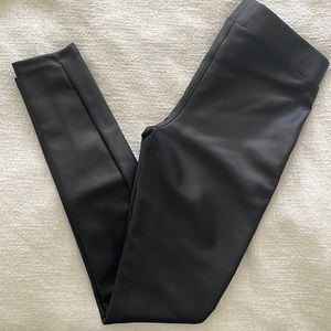 Express leather pants